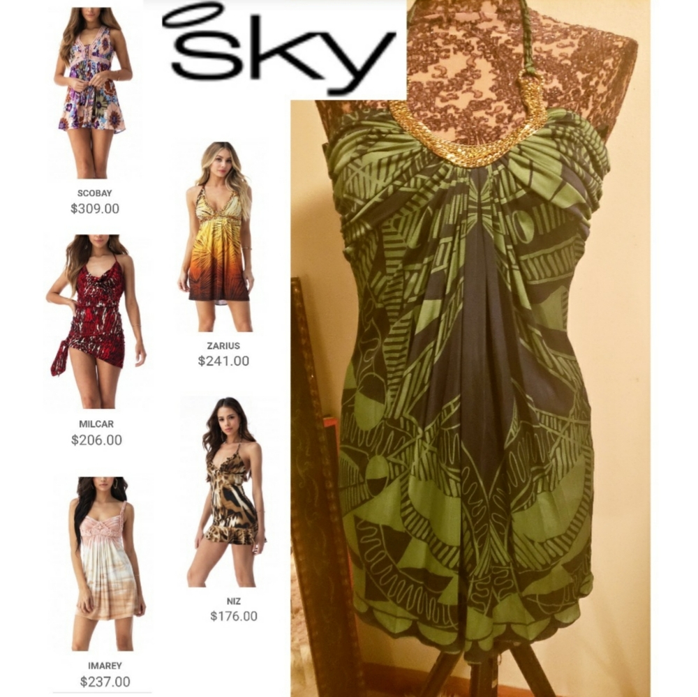 Sky dress.  Deal!  Sz XS